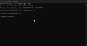 Win10 Programsız Aktivasyon